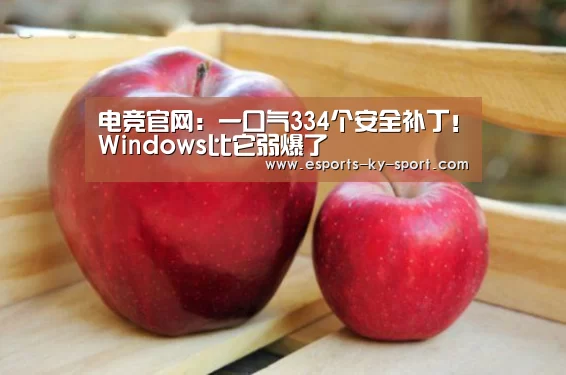 电竞官网:一口气334个安全补丁!Windows比它弱爆了(图1) 开云电竞